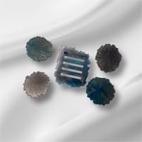 Image 2 of Blue/Silver Coaster Set