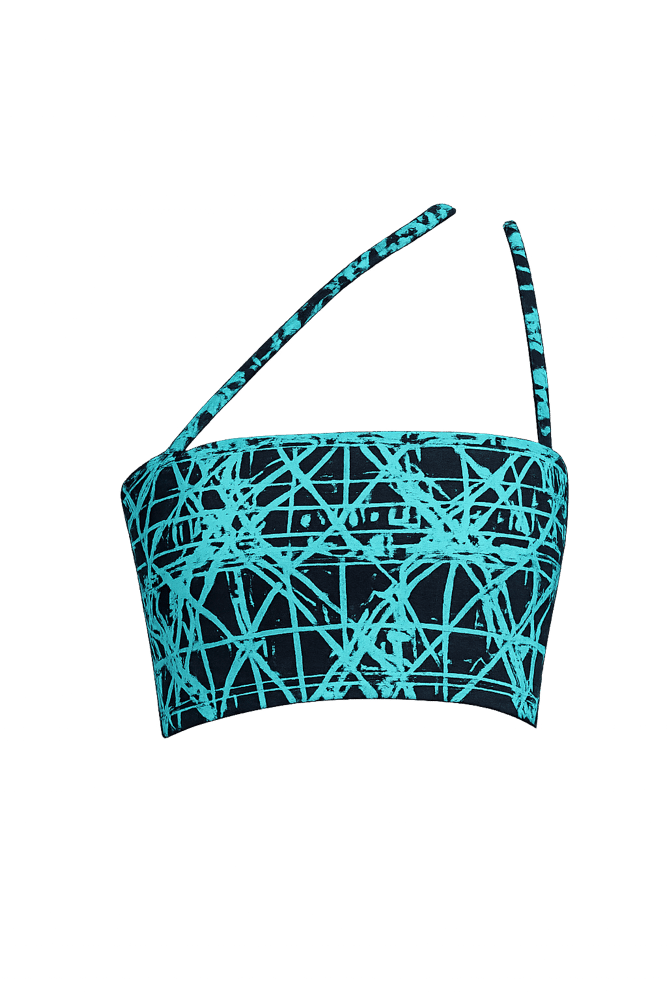 Image of Thella Top in Electric Blue