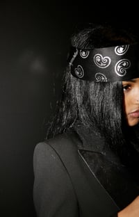 Image 2 of PAISLEY PRINCESS SATIN BANDANA