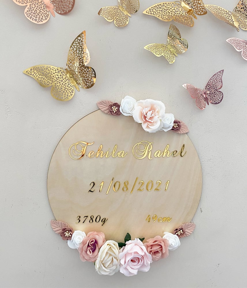 Image of Plaque de naissance