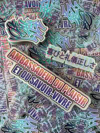 Image 1 of PLAISIR STICKERS PACK 