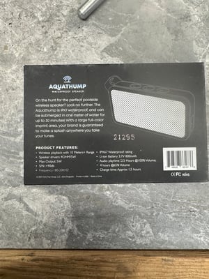 Image of Mayans waterproof speaker 