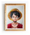 Monkey D. Luffy (19x26cm) original Artwork 