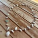 Image of Boho Molokai Shell Wrap Bracelet, Anklet, Necklace, Hawaiian Ark Shells, Seafoam Seaglass