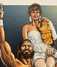 Image 2 of MACHO CORONATION Art Print