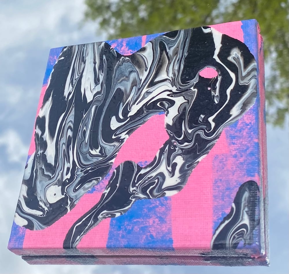 Image of Pink Spill Art