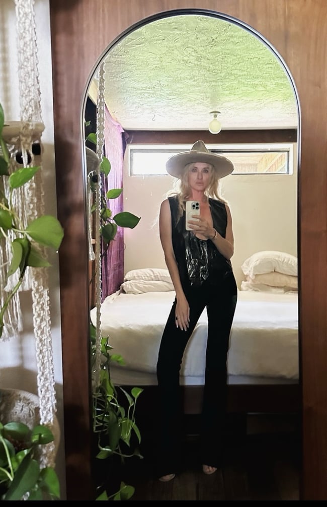 early 70s genuine SNAKESKIN vest black waistcoat 