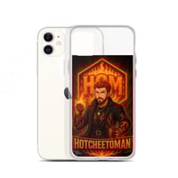 Image 6 of HotCheetoMan Flame Logo iPhone® Clear Case