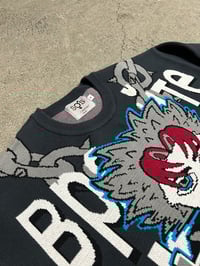 Image 2 of S.O.S “CHAIN$” KNIT SWEATER