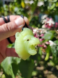 Image 4 of Uv "Jade" Lion head Pendant