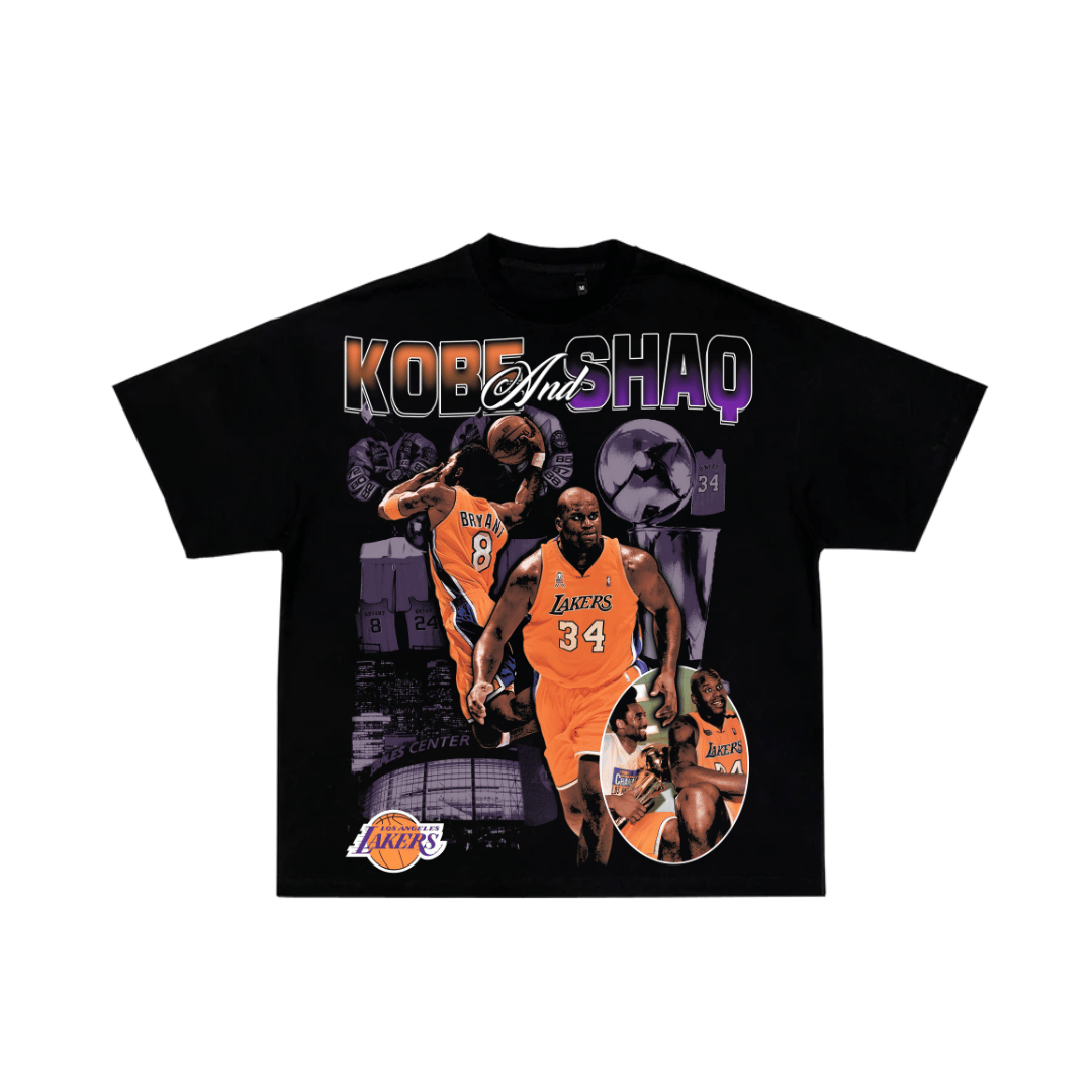 Kobe and shaq shirt hotsell