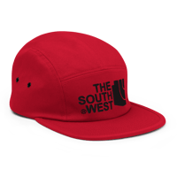 Image 5 of LOWER AZ The Southwest Black Five Panel Cap