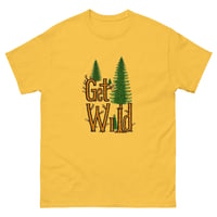 Image 9 of Unisex classic tee, Get Wild T-Shirt | Nature Adventure Forest Graphic Tee