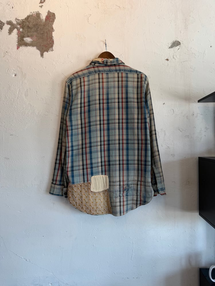 Image of Kapital Boro Patchwork Flannel