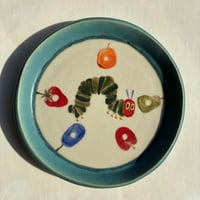 Image 1 of Very Hungry Caterpillar Plate