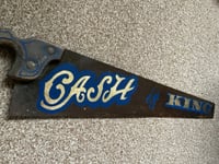 Image 5 of Hand Painted Vintage Saw | Cash Is King II