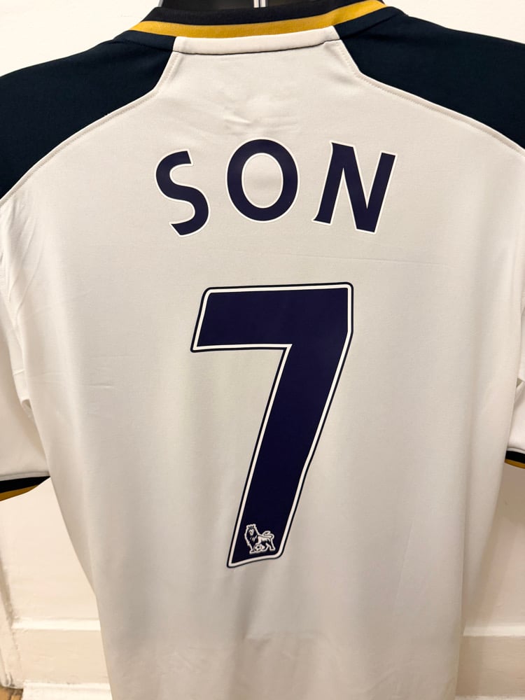 Image of Tottenham Hotspur “SON 7” 2016/17 Home Shirt + PL patches  (L)