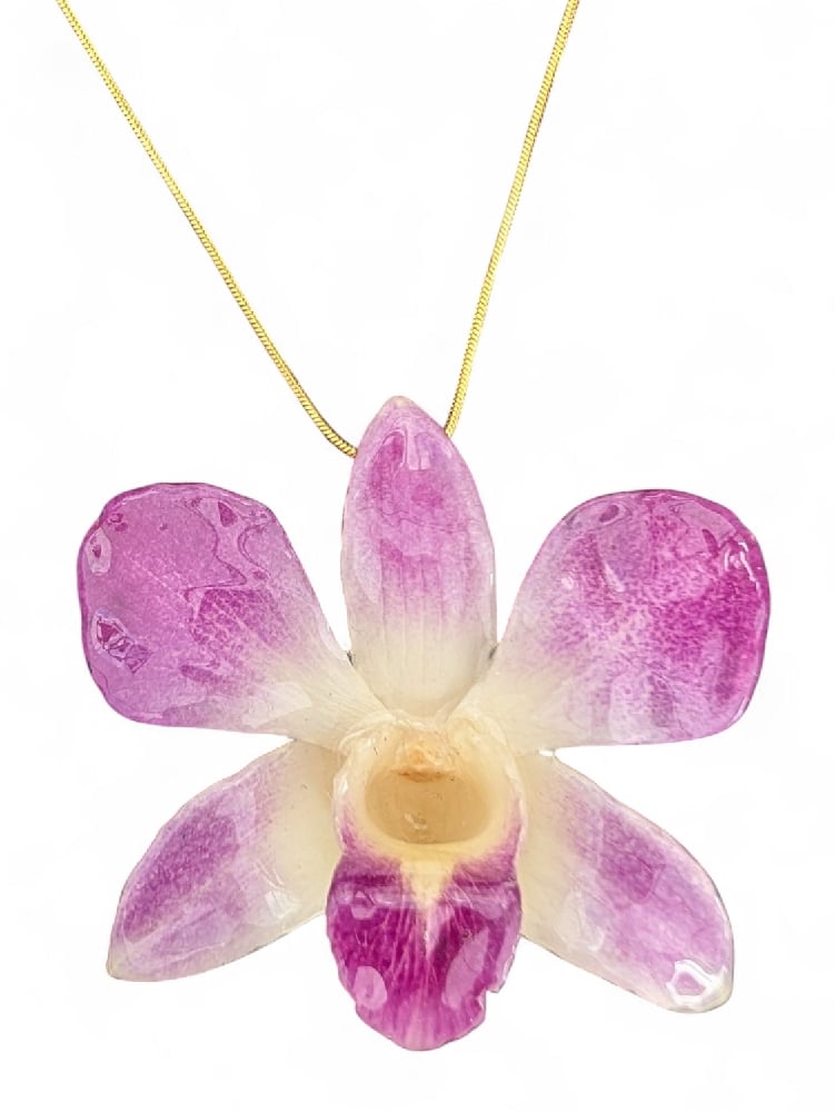 Image of Dendrobium Orchid Pendants (Purples)