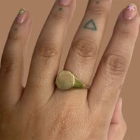 Image 6 of bronze signet ring