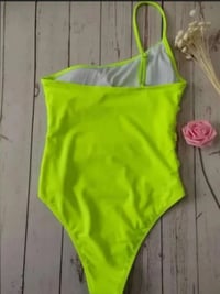 Image 2 of Neon Green Bodysuit