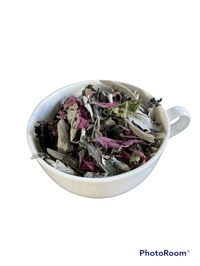 Image 2 of Māmaki, Mint, garden Sage, Echinacea petal Tea