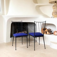 Image 1 of 4 Chaises Lancel par Roche Bobois 