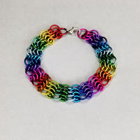 Image 2 of Rainbow Shift Sonic Waves Bracelet