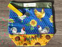 Large Zippered Project bag #2