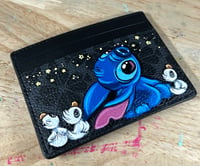 Image 1 of RTS Hand Painted KS Cardholder - Star Gazing