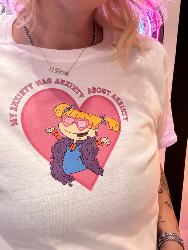 Image of my anxiety has anxiety £10 tee