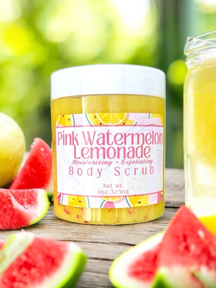 Image of Pink Watermelon Lemonade Body Scrub