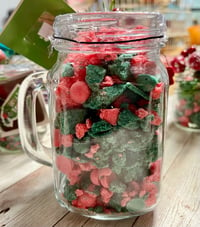 Image 3 of Bayberry Scented Wax Crumbles in Mason Jar