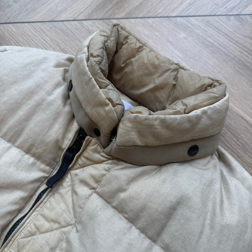 Image of AW 2019 Stone Island Lino Resinato Down-TC Jacket, Size Larg