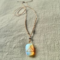 Image 2 of Opal crystal necklace 