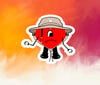Bad Bunny Heart Sticker 