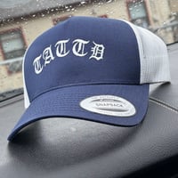 80% off!!! NAVY BLUE NEW ERA TATTD CAP!!!💙