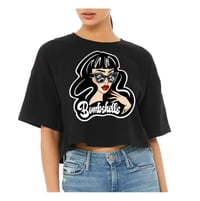 Image 1 of Deadly Bombshells-  Women's Crop T-Shirt