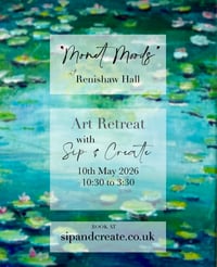 Image 1 of “Monet Moods” Art Retreat at Renishaw Hall