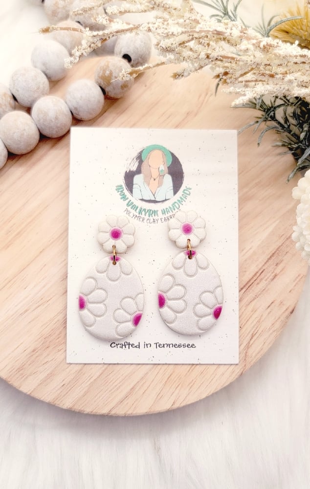 Image of Flower Egg Dangles