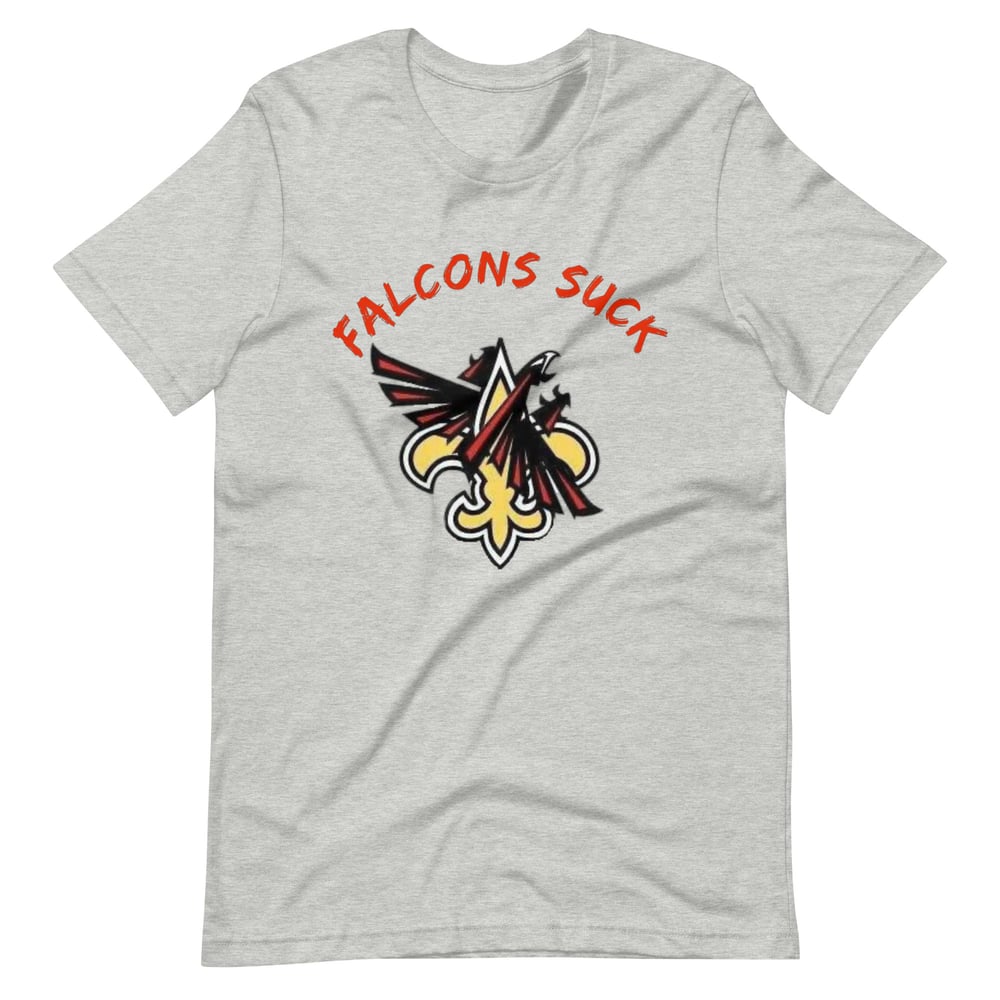 Image of Falcons Suck (Fleur De Lis) Unisex t-shirt
