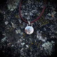 Image 1 of CannaLeaf button adjustable necklace