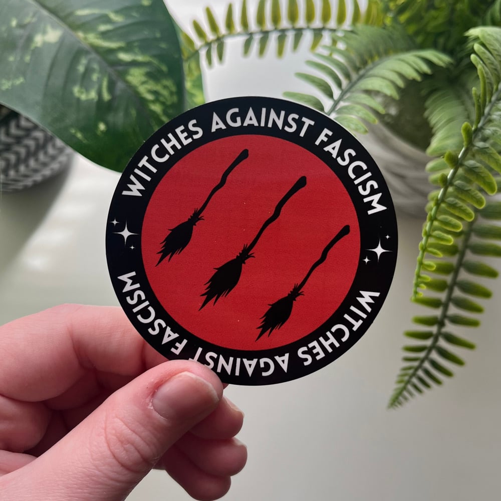 Witches Against Fascism Sticker