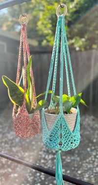 Image 2 of Crochet Plant Hanger