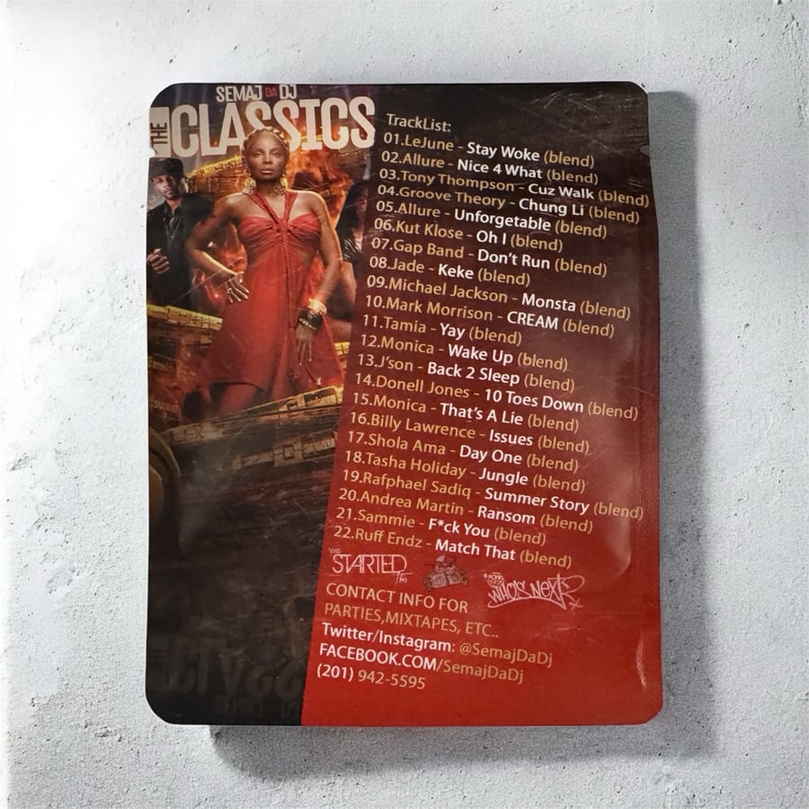 Image of Semaj da Dj - The Classics (Blends Edition) USB Mixtape