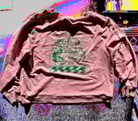 PINK BLEACH LONGSLEEVE SWEATER M/L