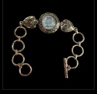 Zeta Amicae Silver Link Bracelet
