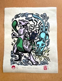 Image 3 of Mewtwo & Mew Prints