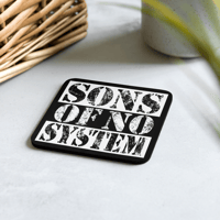 FAMILY NAME CORK-BACK COASTER