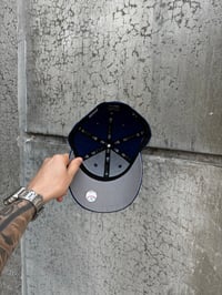 Image 5 of ROYAL BLUE I <3 NY NEW YORK METS CUSTOM FITTED CAP