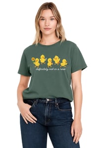 Image 3 of Definitely Not in a Row Cute Graphic Tee |